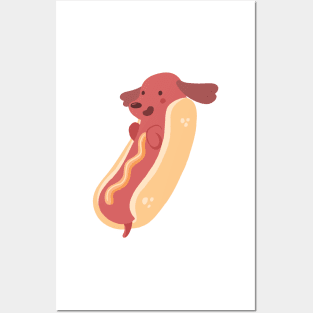 Hot Dog Posters and Art